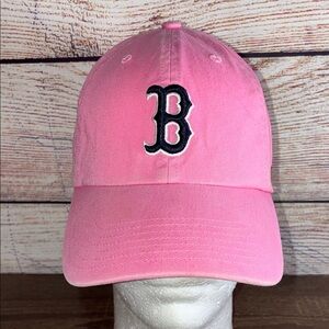 Pre Owned 47 Brand Pink Boston Red Sox Kids Cap